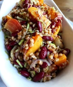 Bild på Ljummen sallad på matvete