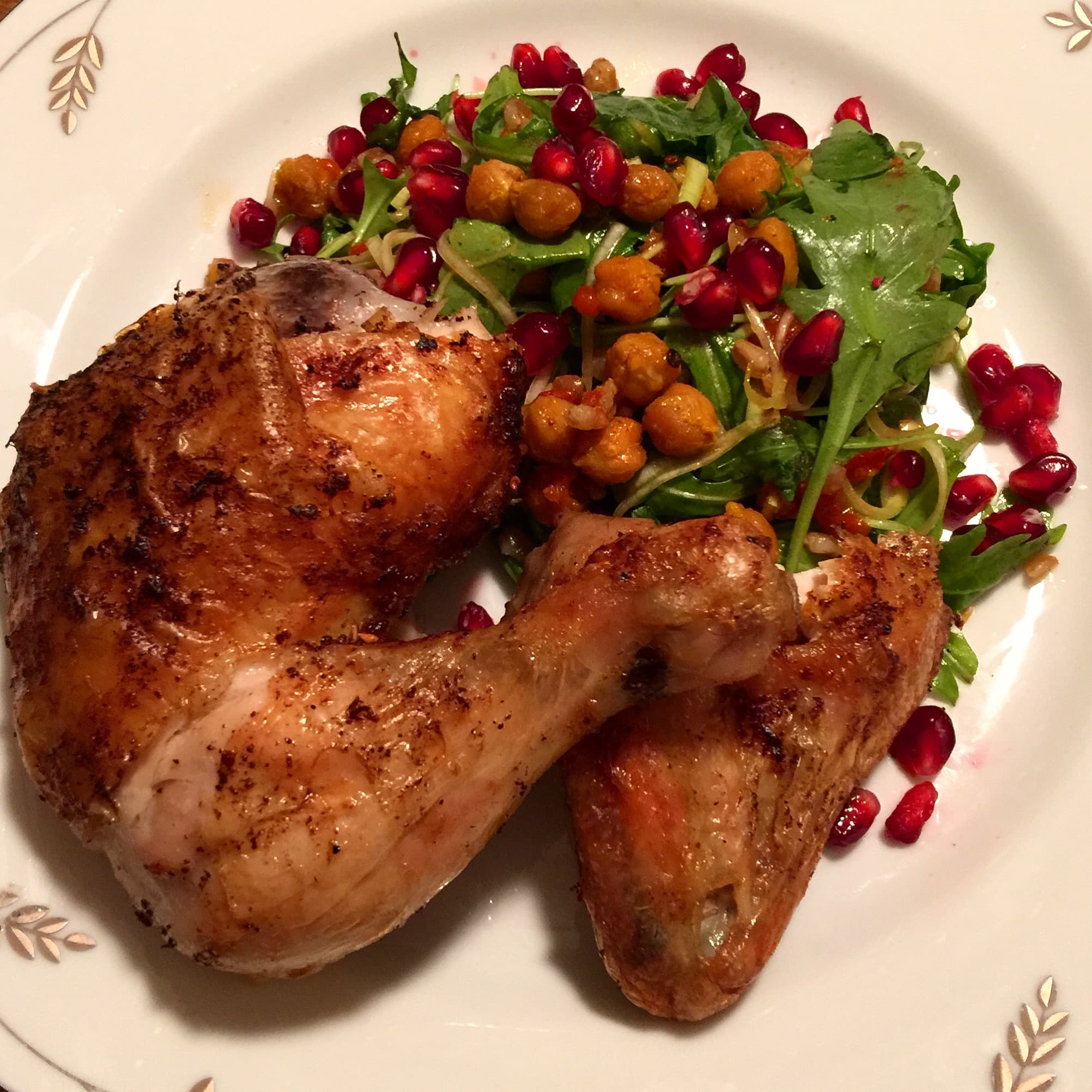 Bild på Ugnsrostad sechuankryddad gårdskyckling