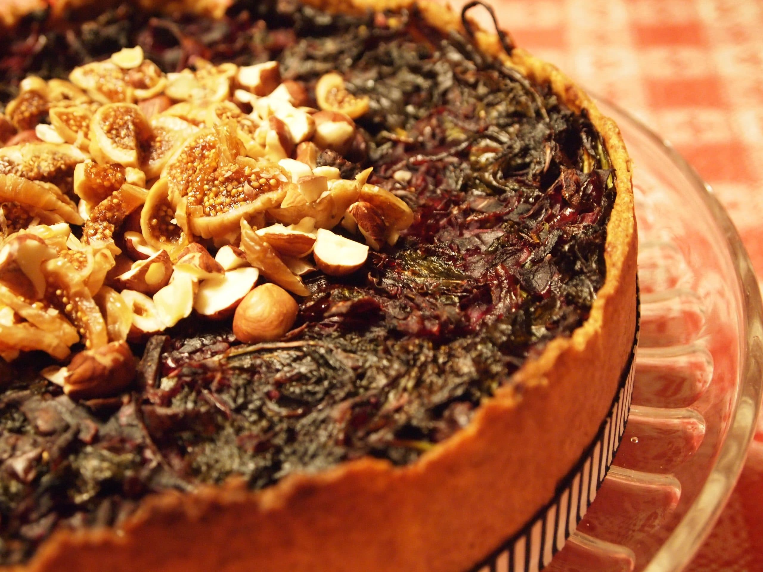 Rödkålspaj med hasselnötstopping Fredrik Schelin