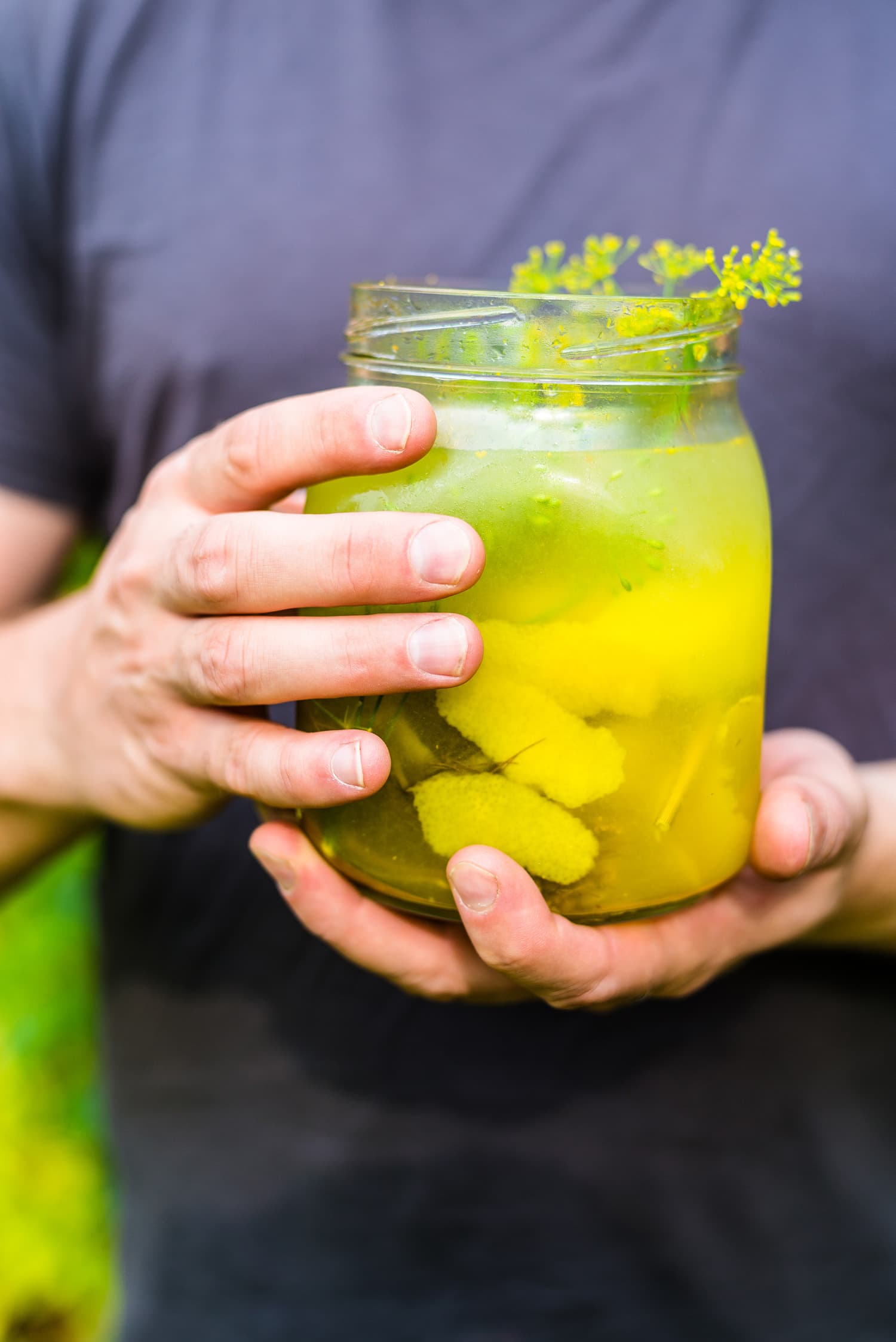 Bild på Snaps med citron och dill