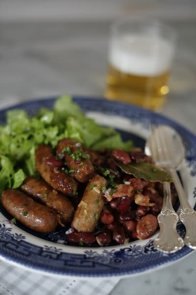 Bild på Boston Baked Beans med eller utan korv