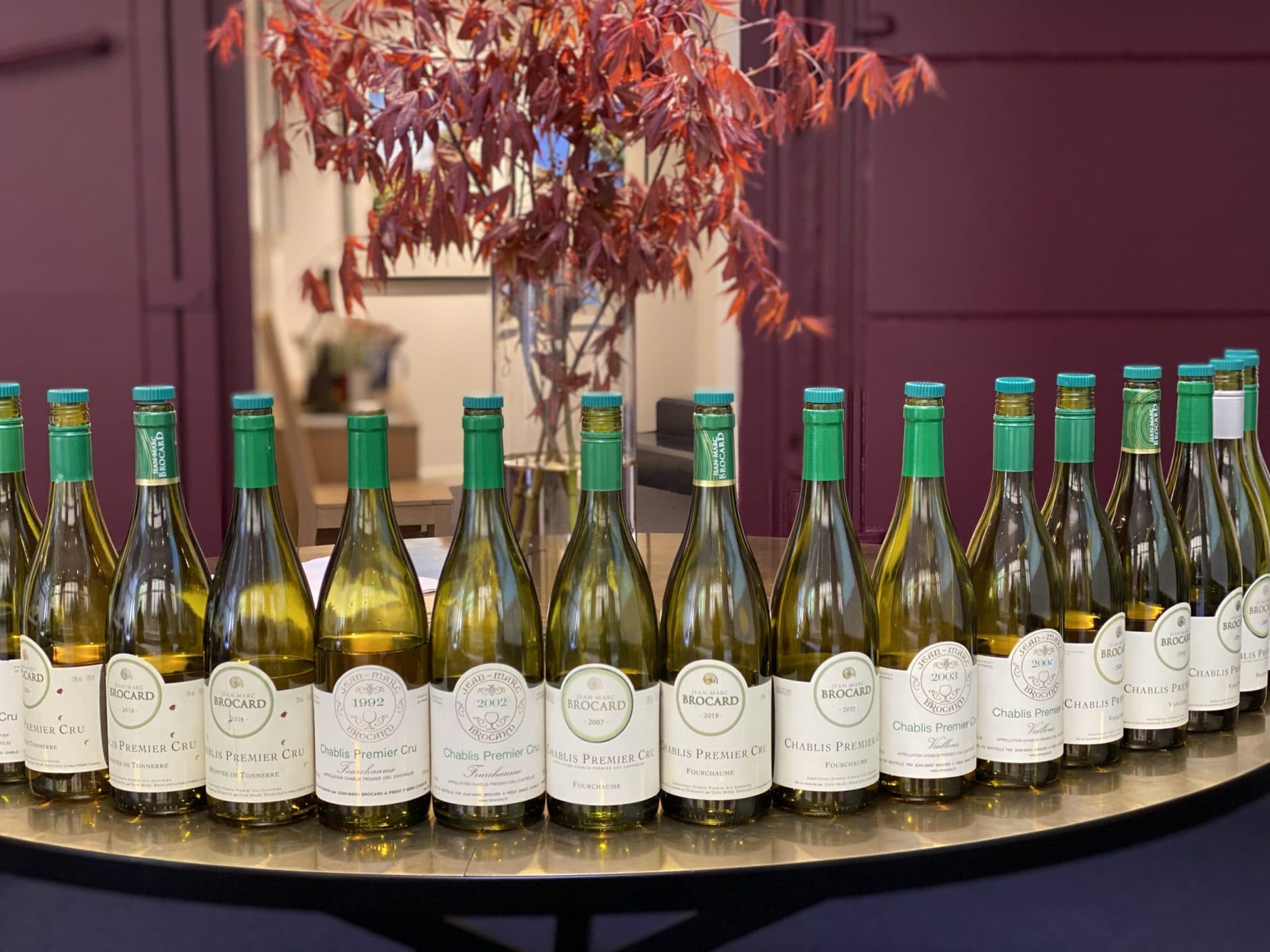 Chablisskolan – Brocard 30 år gammal chablis