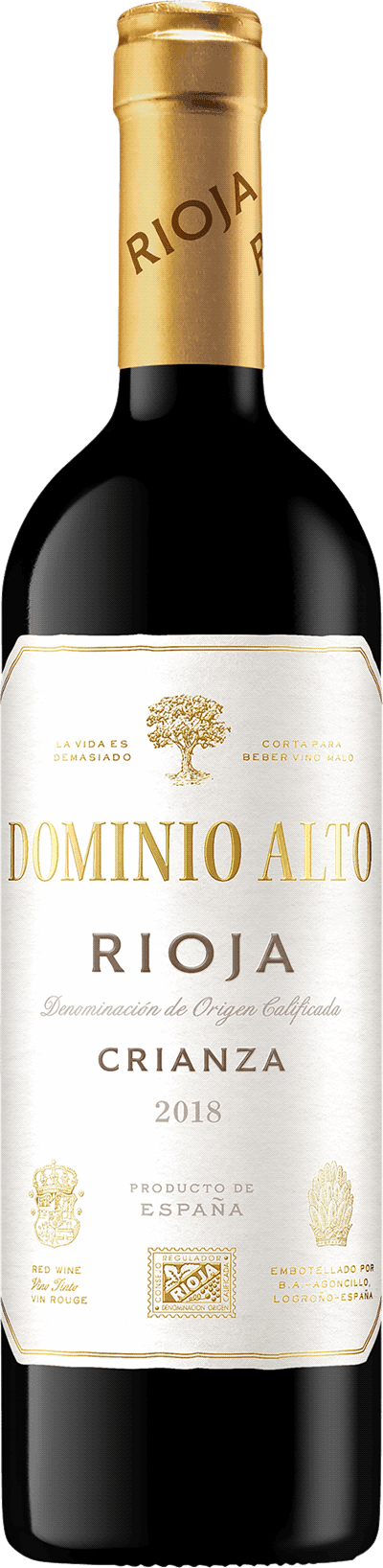 Dominio Alto Crianza 2018
