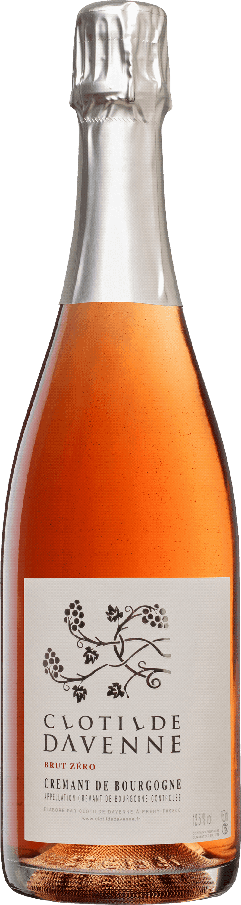 Mousserande vin rosé Bourgogne Frankrike