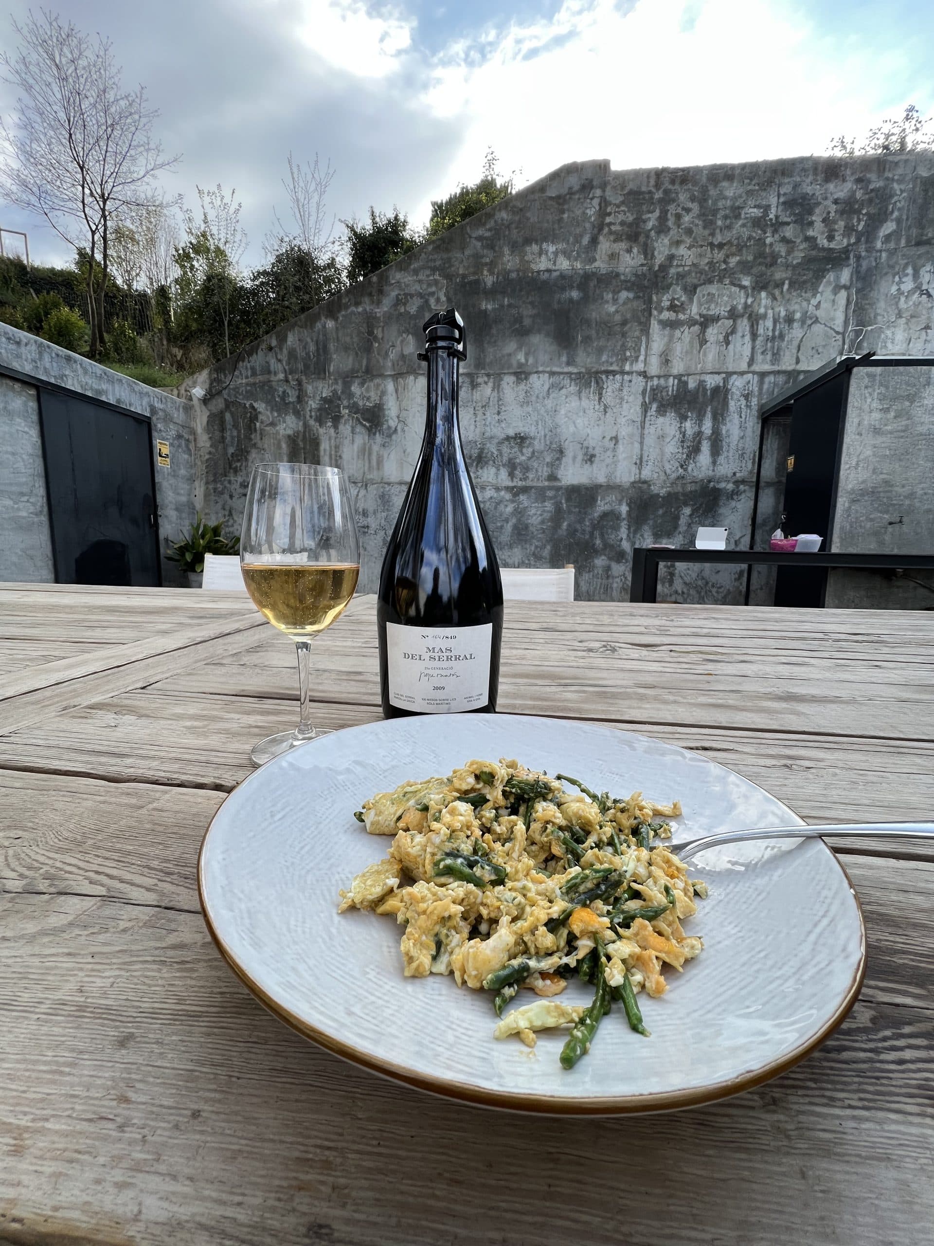 Omelett med vildsparris