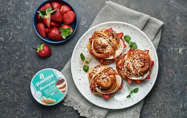 Bild på Kanelbullebruschetta