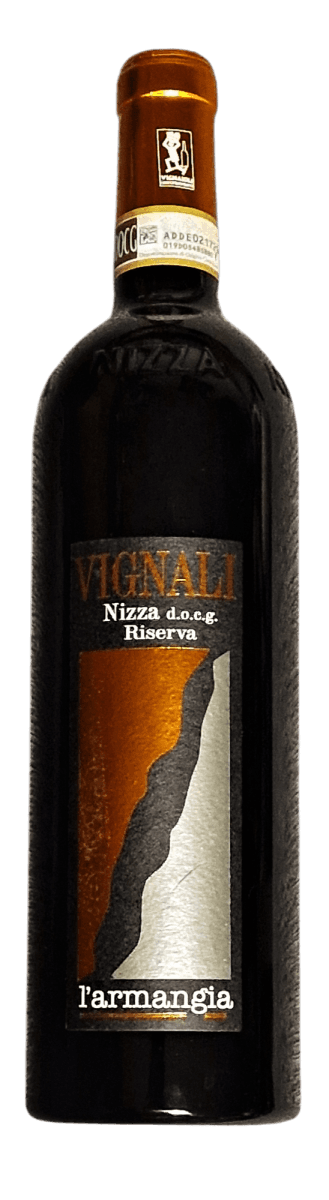 Rött vin Nizza Piemonte Italien