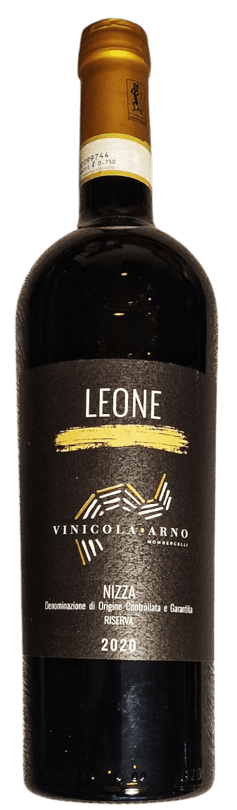 Rött vin Nizza Piemonte Italien