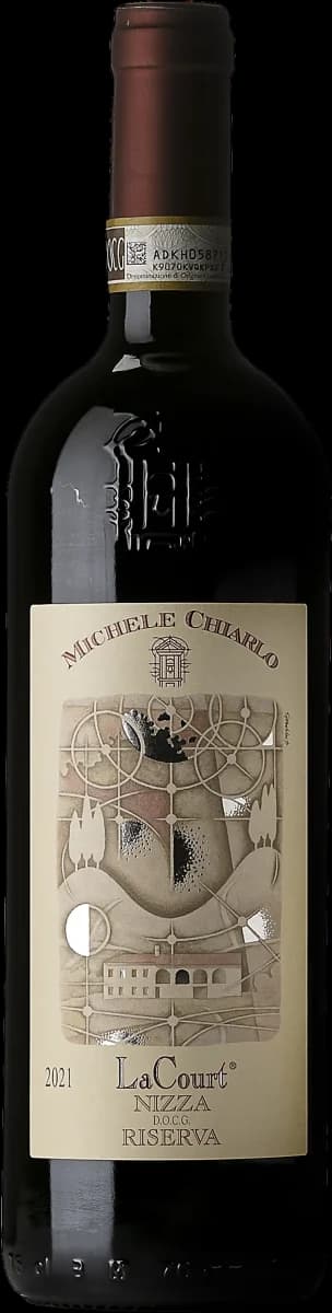 Rött vin från Nizza Piemonte Italien