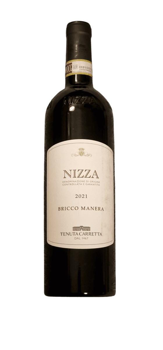 Rött vin från Nizza Piemonte Italien