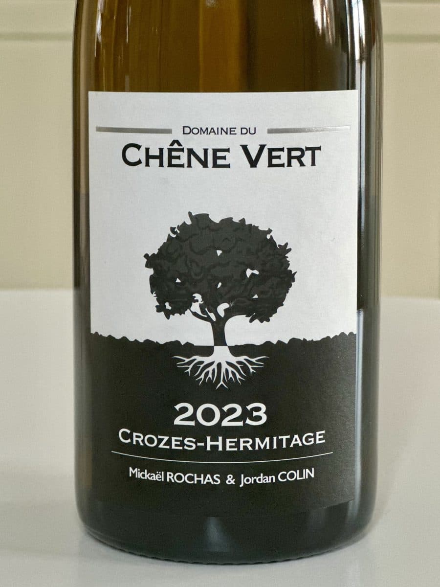 bild på 2023 Domaine du Chene Vert, vitt, Crozes Hermitage