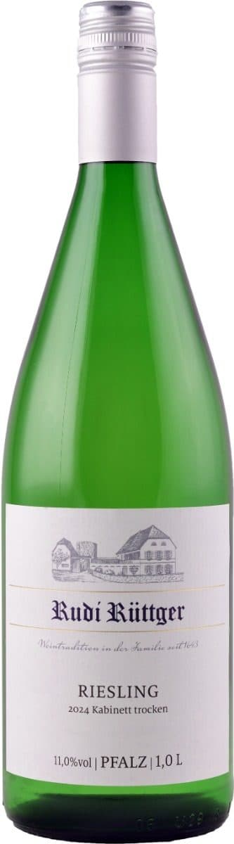 bild på Rudi Rüttger Riesling Kabinett Trocken Pfalz 2024