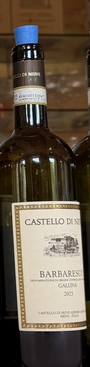 Castello di Neive Barbaresco Gallina 2023