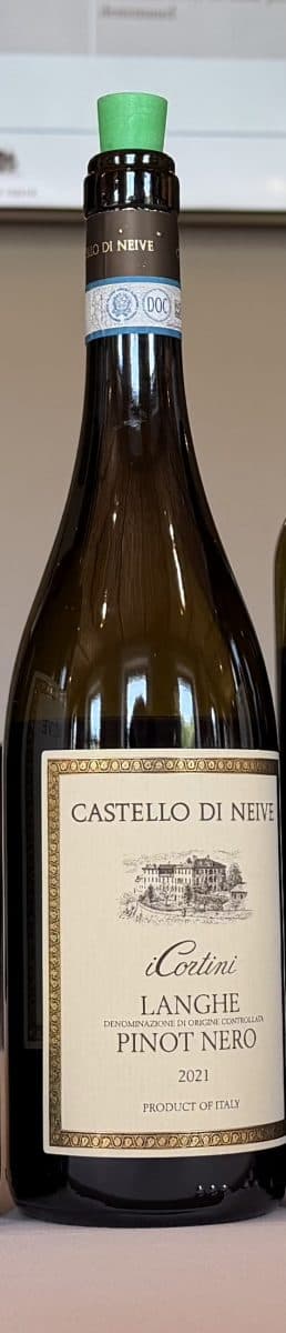 Castello di Neive iCortini Langhe Pinot Nero 2021