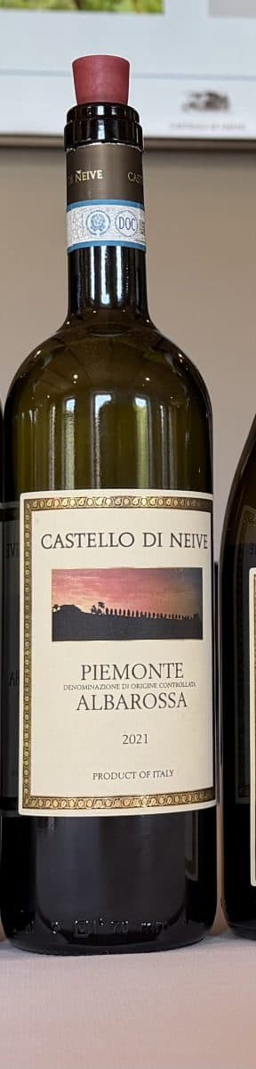 Castello di Neive Piemonte Albarossa 2021