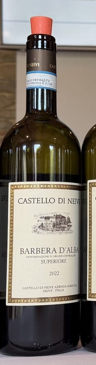 Castello di Neive Barbera d'Alba Superiore 2022