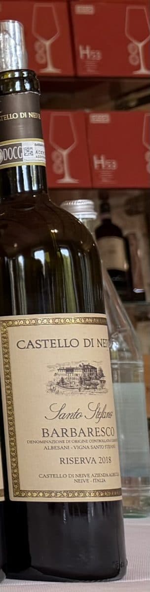Castello di Neive Santo Stefano Barbaresco Riserva 2018