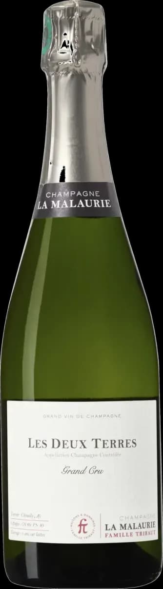 Bild på Champagne Tribaut La Malaurie Les Deux Terres Grand Cru