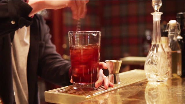 Cocktail – ”Valnöt och körsbär”
