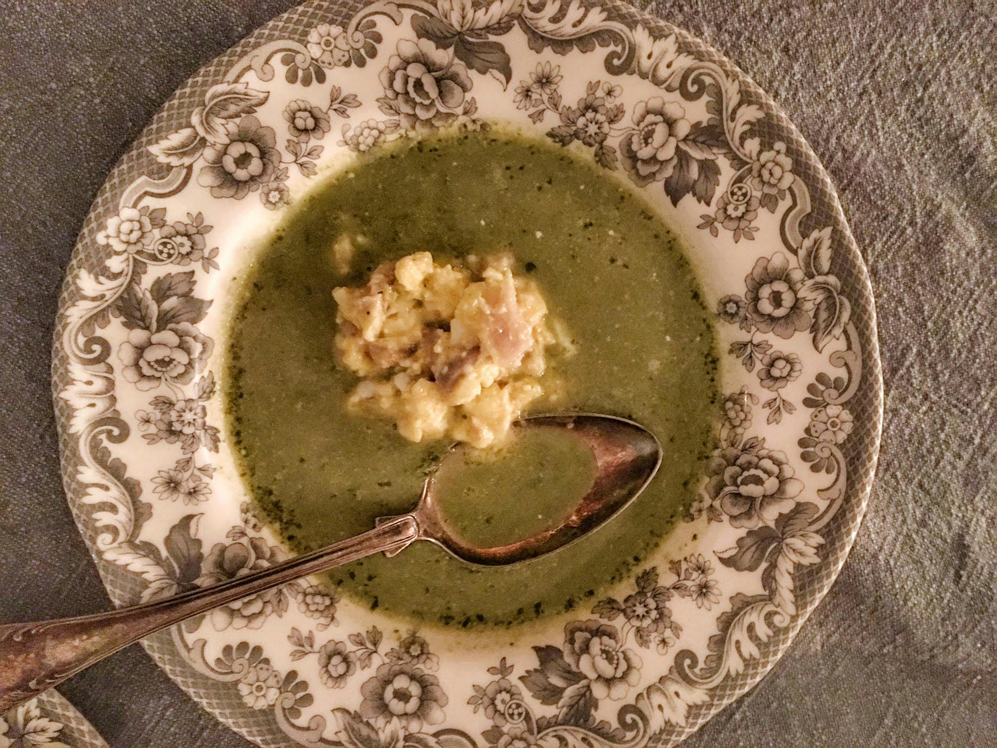 recept, Anette Rosvall, Grönkålssoppa, grönkål, ägg