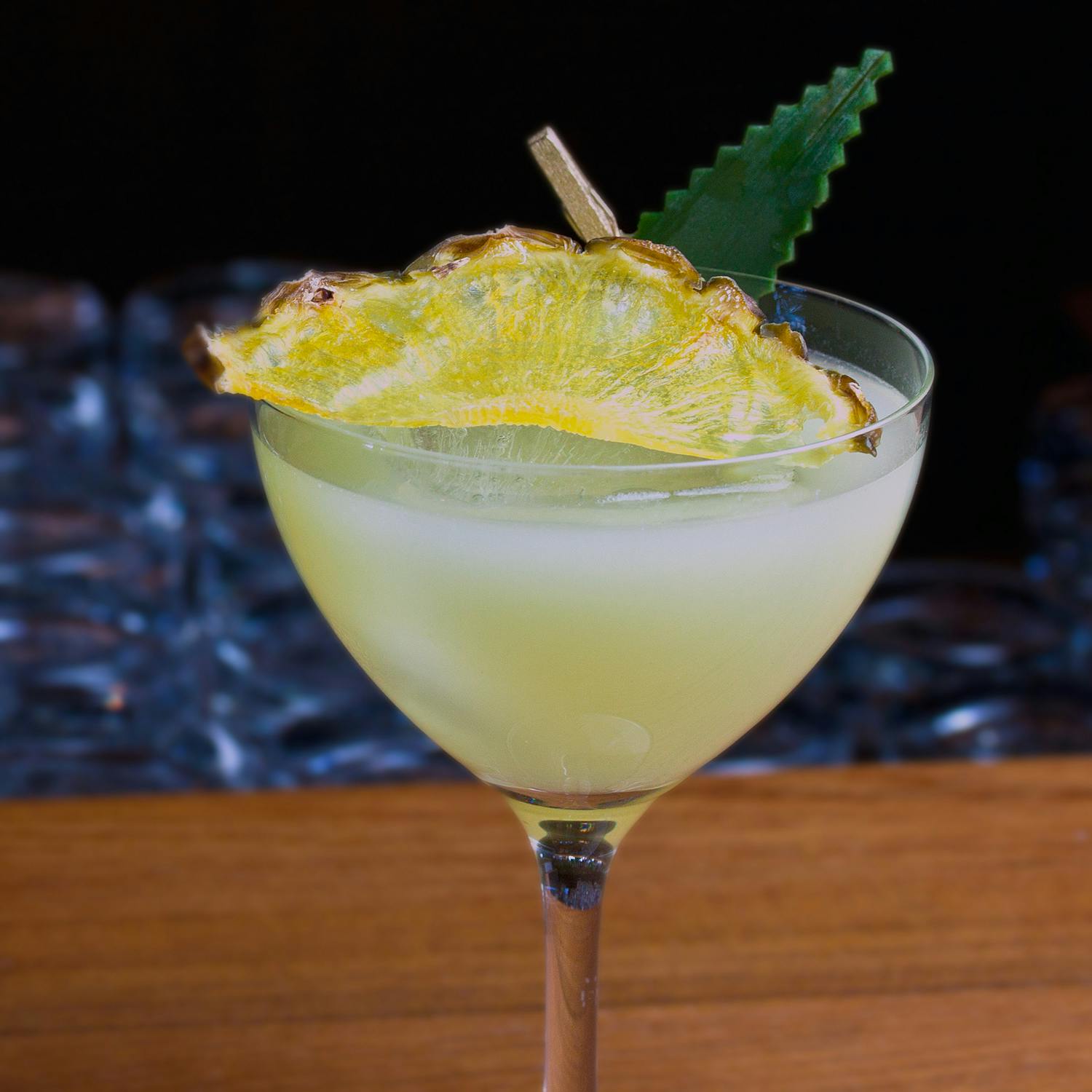 Cocktail Margarita med ananassyrup
