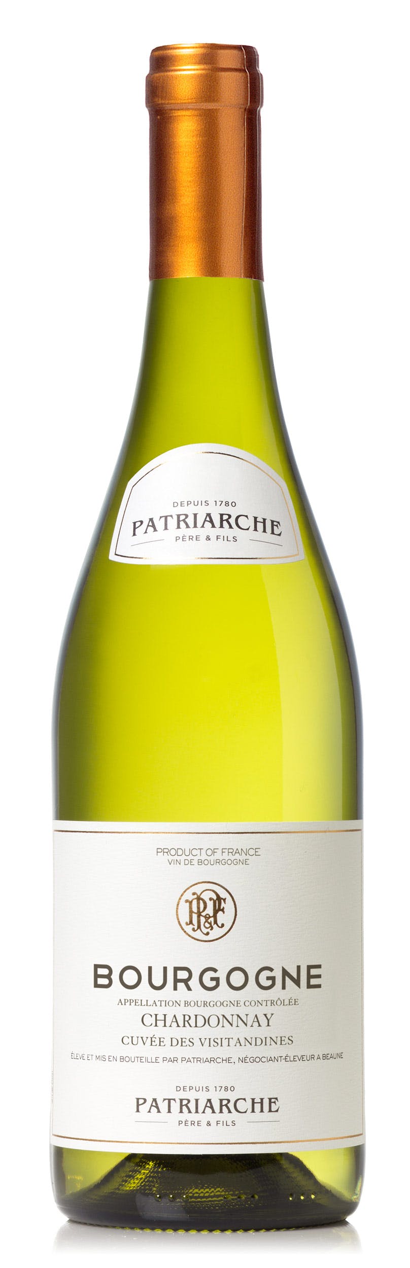 Bild på Bourgogne Chardonnay Cuvée des Visitandines Patriarche 2018
