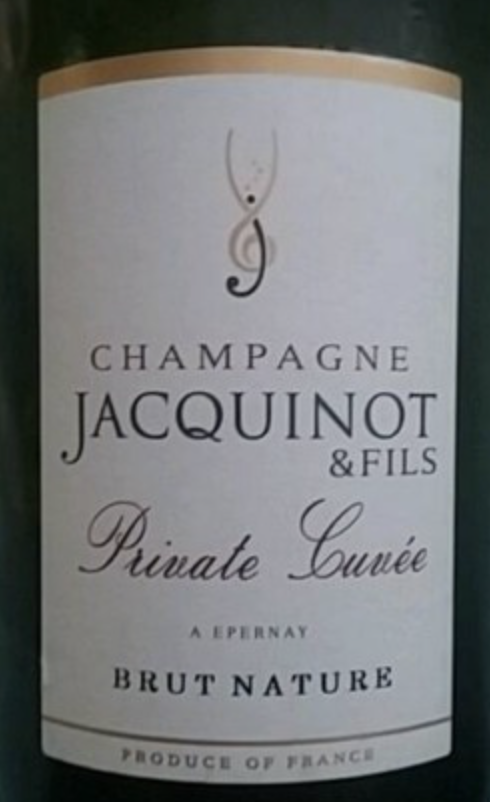 Champagne Jacquinot & Fils Private Cuvée Brut Nature NV