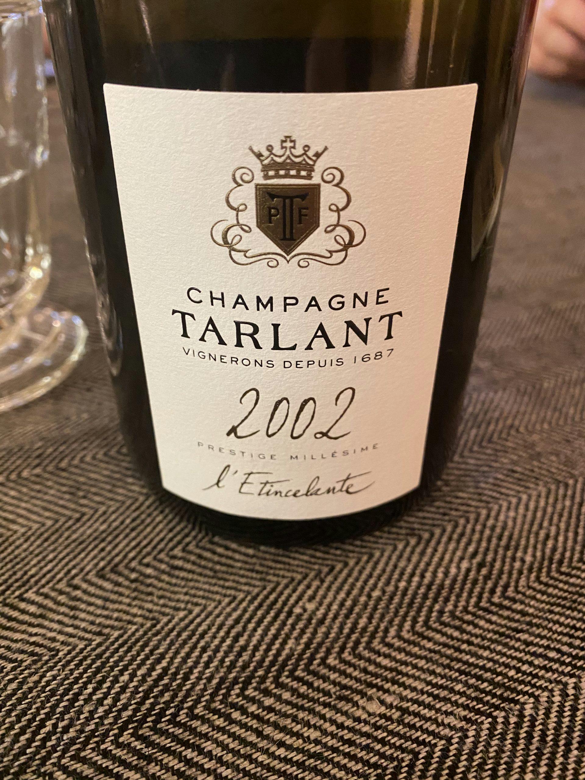 Champagne Tarlant L´Étincelante Millésime 2002