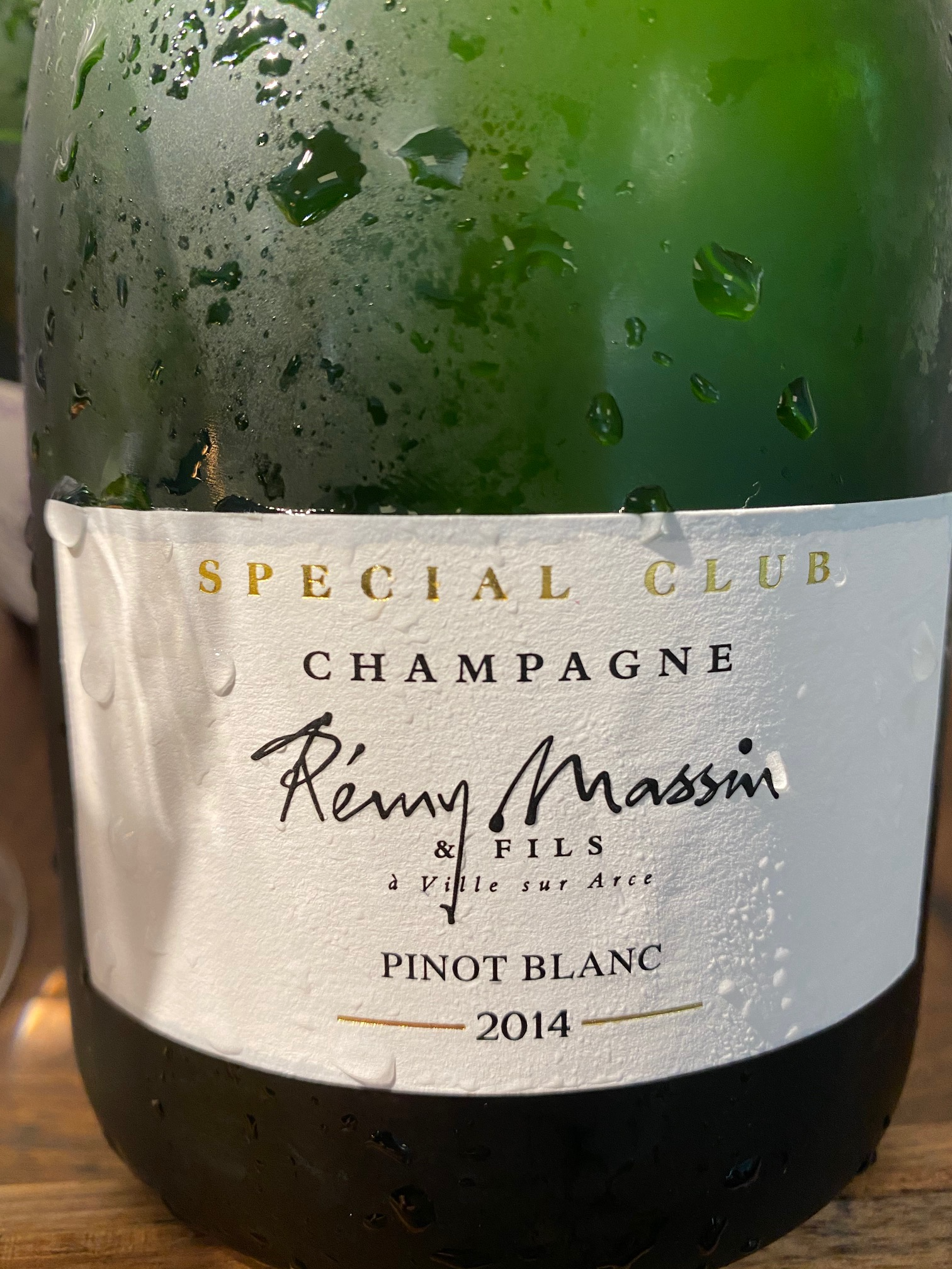 Rémy Massin & Fils Pinot blanc 2014