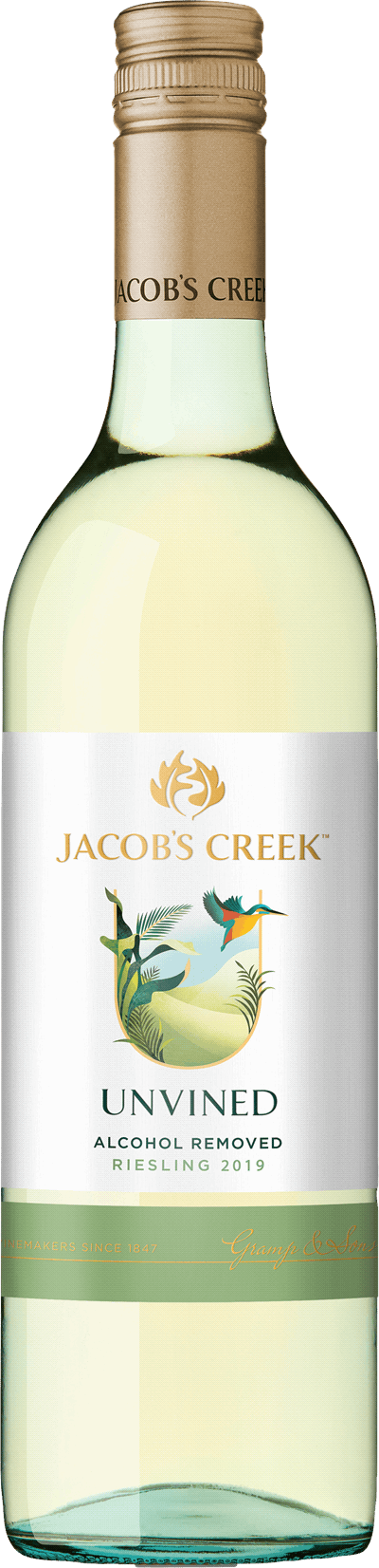 Jacob's Creek UnVined Riesling 2019