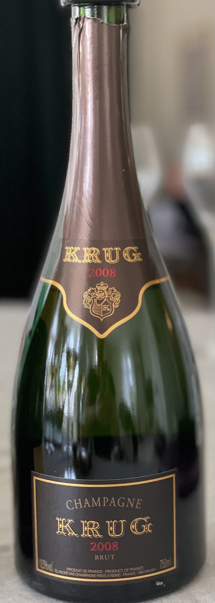Krug 2008 - DinVinguide Krug 2008 champagne schelin