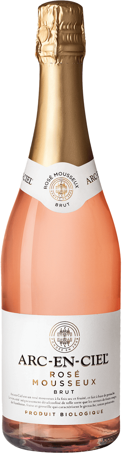 Arc-en-Ciel Vin de Rosé Mousseux Grenache Brut Non Alcoholic