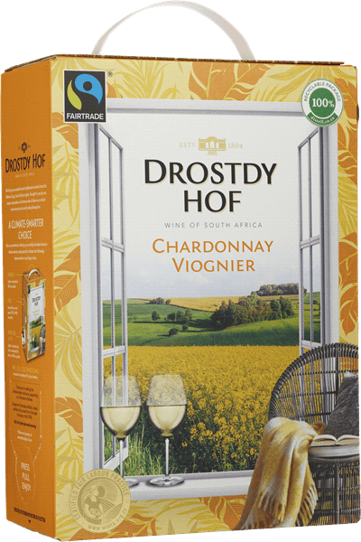Drostdy-Hof Chardonnay Viognier 2022 - DinVinguide Drostdy-Hof Chardonnay Viognier 2022