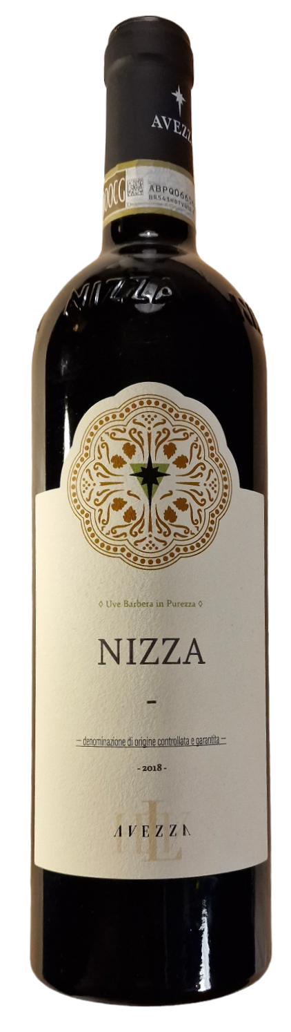 Rött vin från Nizza Piemonte Italien