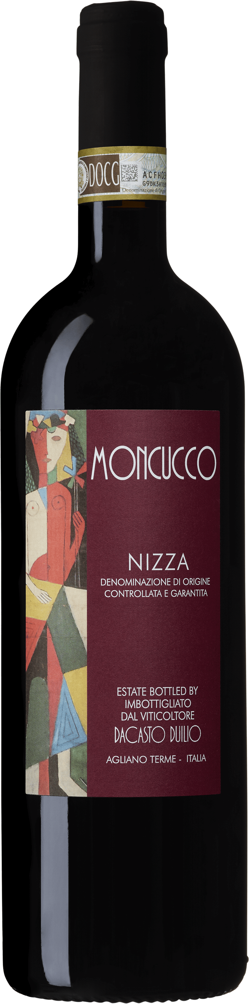 Rött vin Piemonte Italien